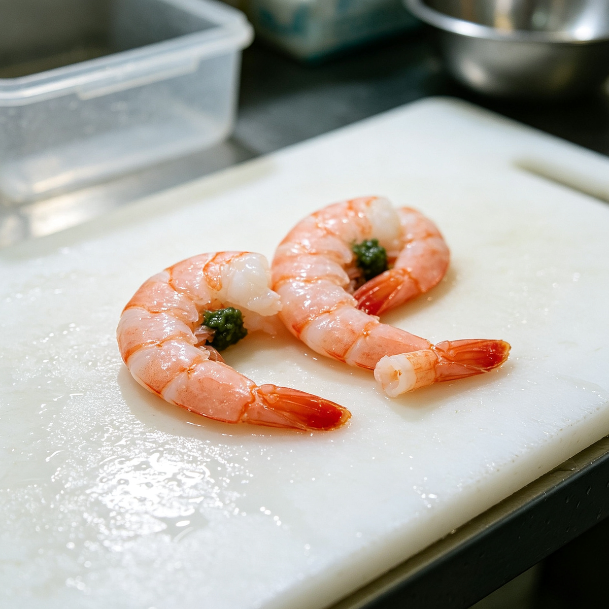 Fresh Arctic Sweet Shrimp Sushi