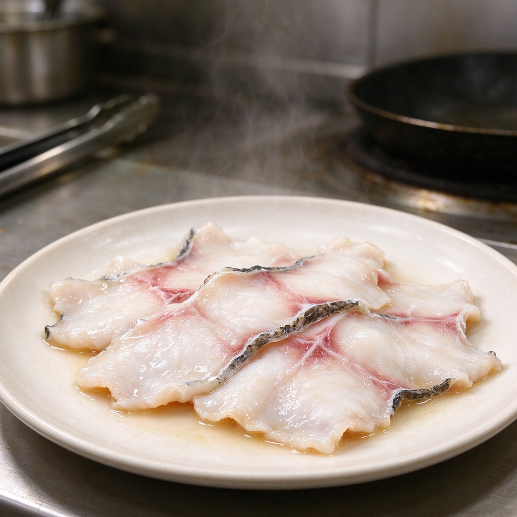 Fresh Sliced White Fish Fillets